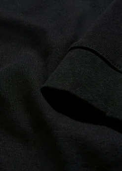 Sale Camiseta elástica con escote en forma de U Mujer Básicos|Camisetas