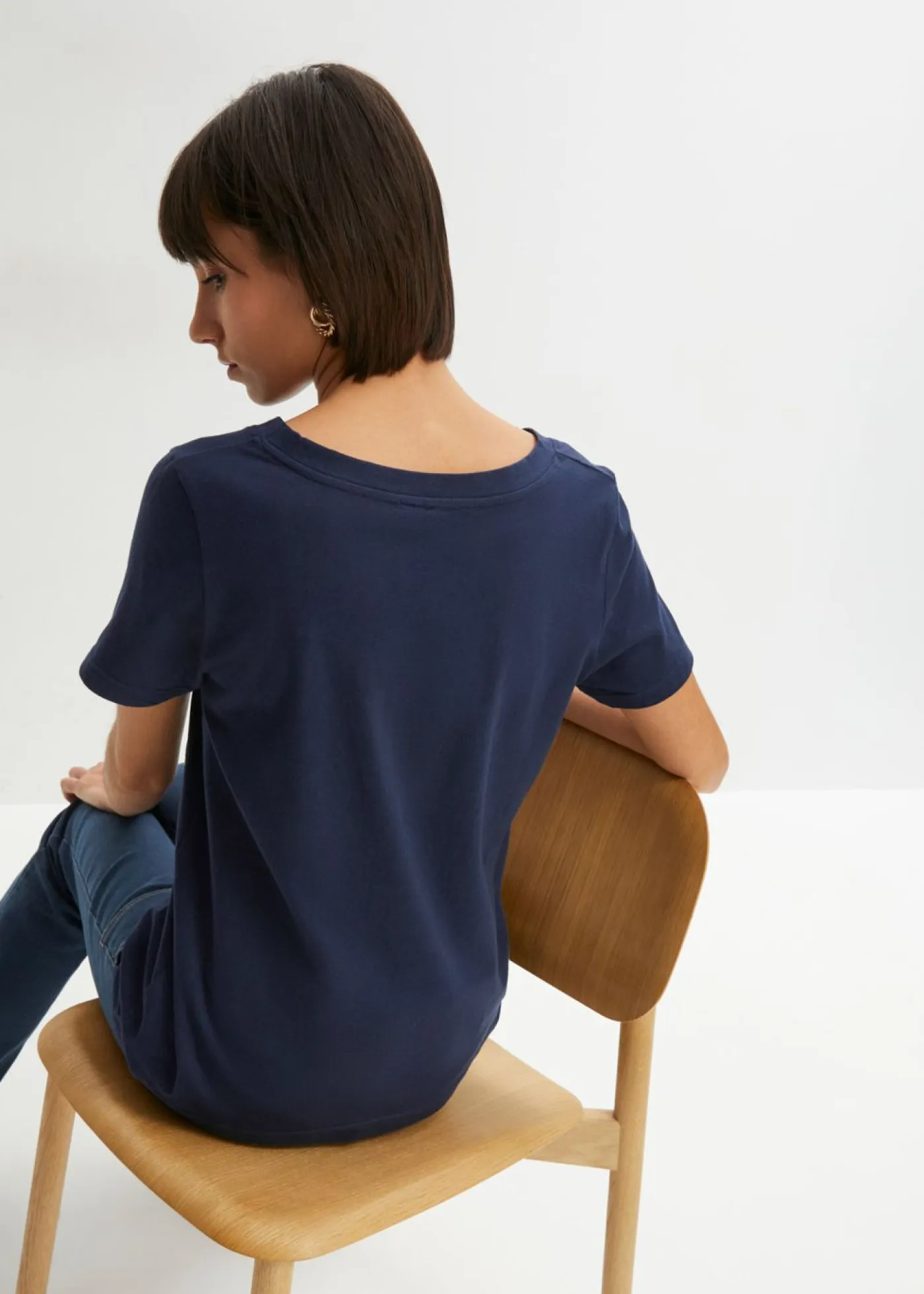 Best Camiseta estampada de algodón orgánico Mujer Camisetas
