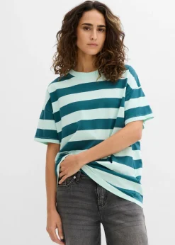 Outlet Camiseta holgada de algodón orgánico puro Mujer Básicos|Camisetas