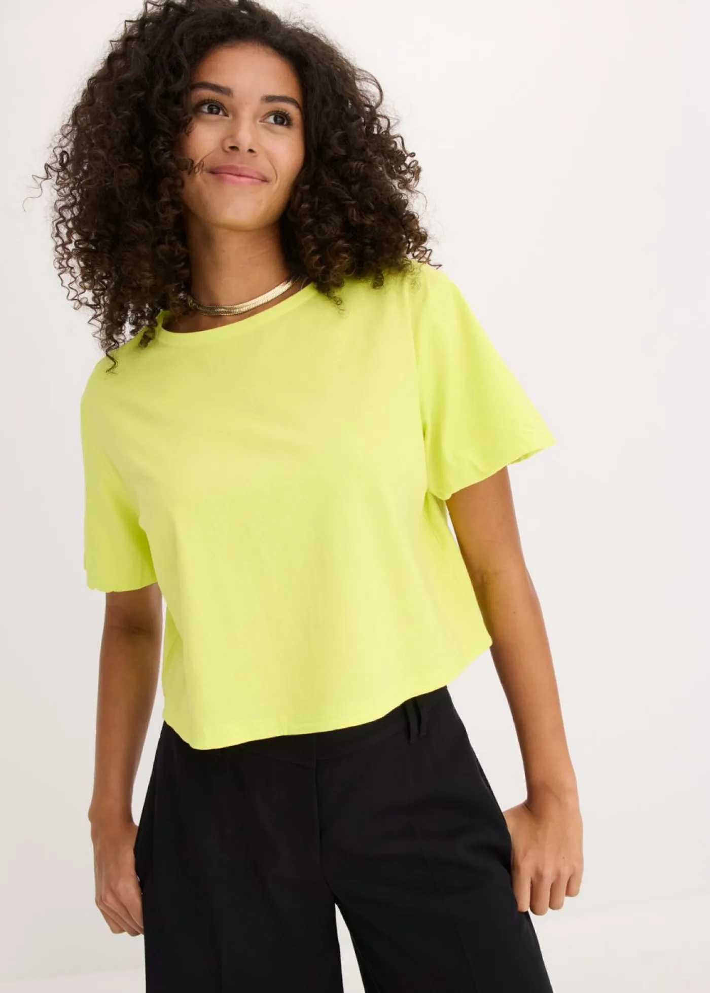 Discount Camiseta holgada de algodón orgánico puro Mujer Camisetas