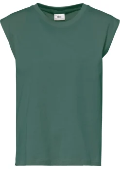 Hot Camiseta holgada de algodón orgánico puro Mujer Básicos|Camisetas