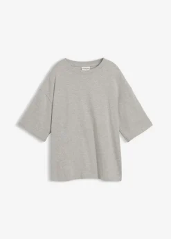 Sale Camiseta holgada de algodón orgánico puro y pesado Mujer Básicos|Camisetas