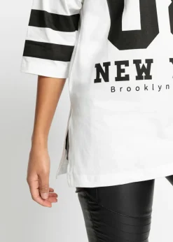 Sale Camiseta holgada de algodón orgánico puro Mujer Camisetas