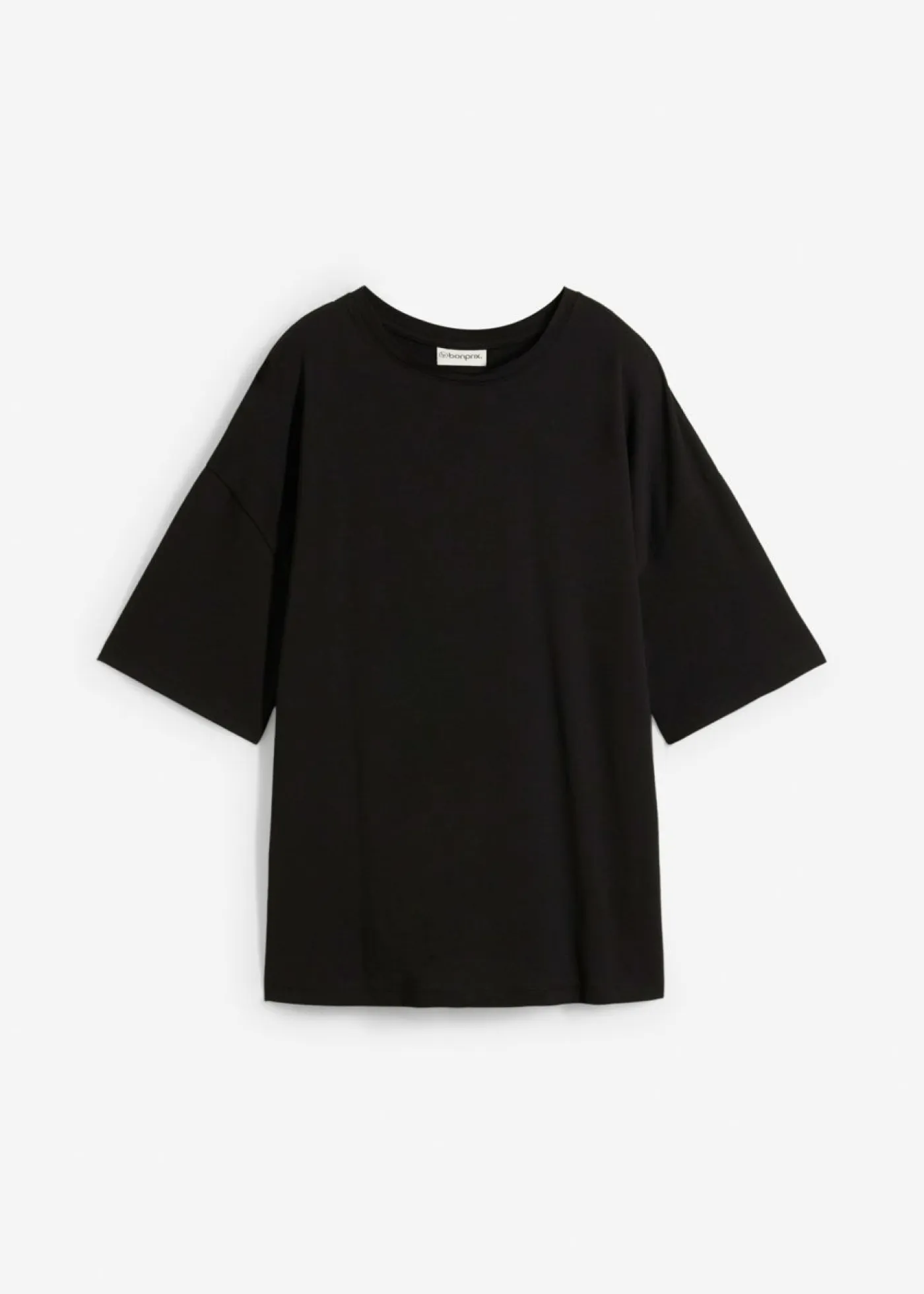 New Camiseta holgada de mezcla de algodón Mujer Esenciales|Camisetas