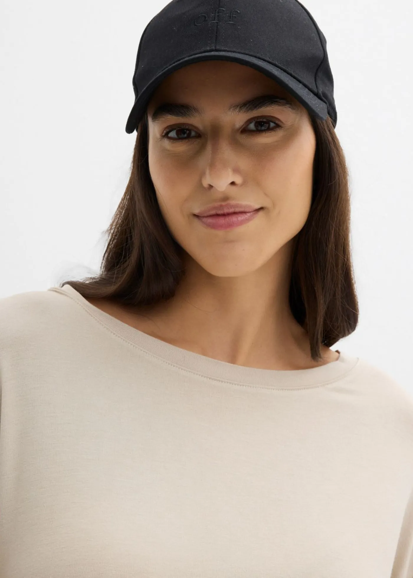 Online Camiseta holgada de mezcla fluida de viscosa y elastano Mujer Camisetas