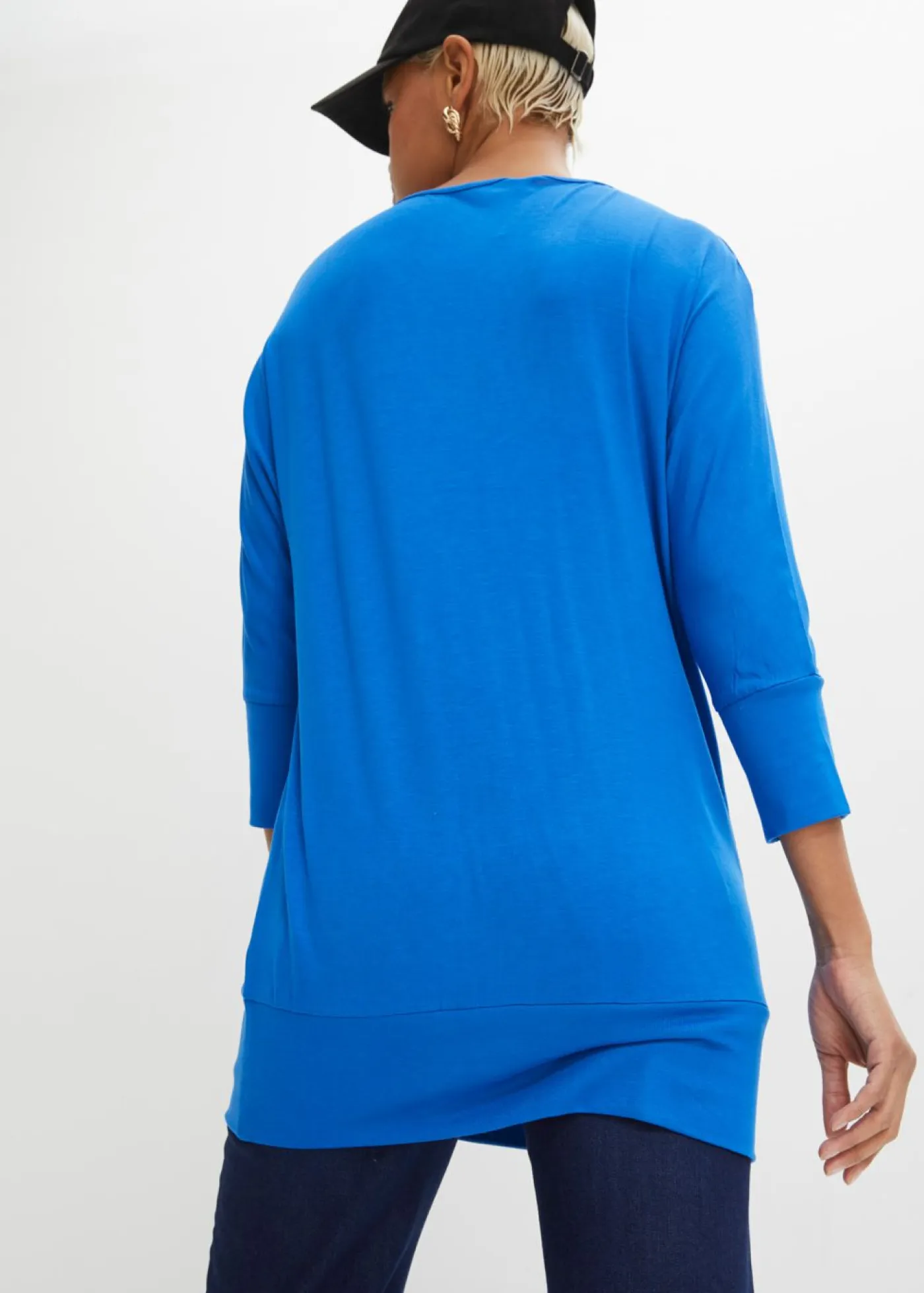 Discount Camiseta holgada de viscosa fluida Mujer Camisetas|Novedades
