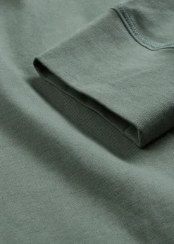 Camiseta larga con cuello redondo, manga larga (5 unidades) Mujer Básicos|Camisetas