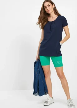 Discount Camiseta larga con viscosa Mujer Camisetas