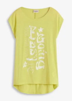 Online Camiseta larga de algodón orgánico puro Mujer Camisetas