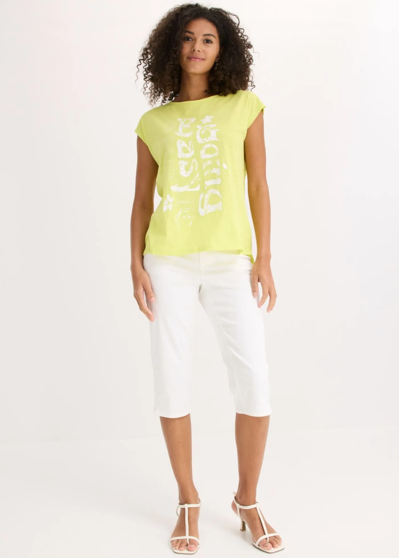 Online Camiseta larga de algodón orgánico puro Mujer Camisetas