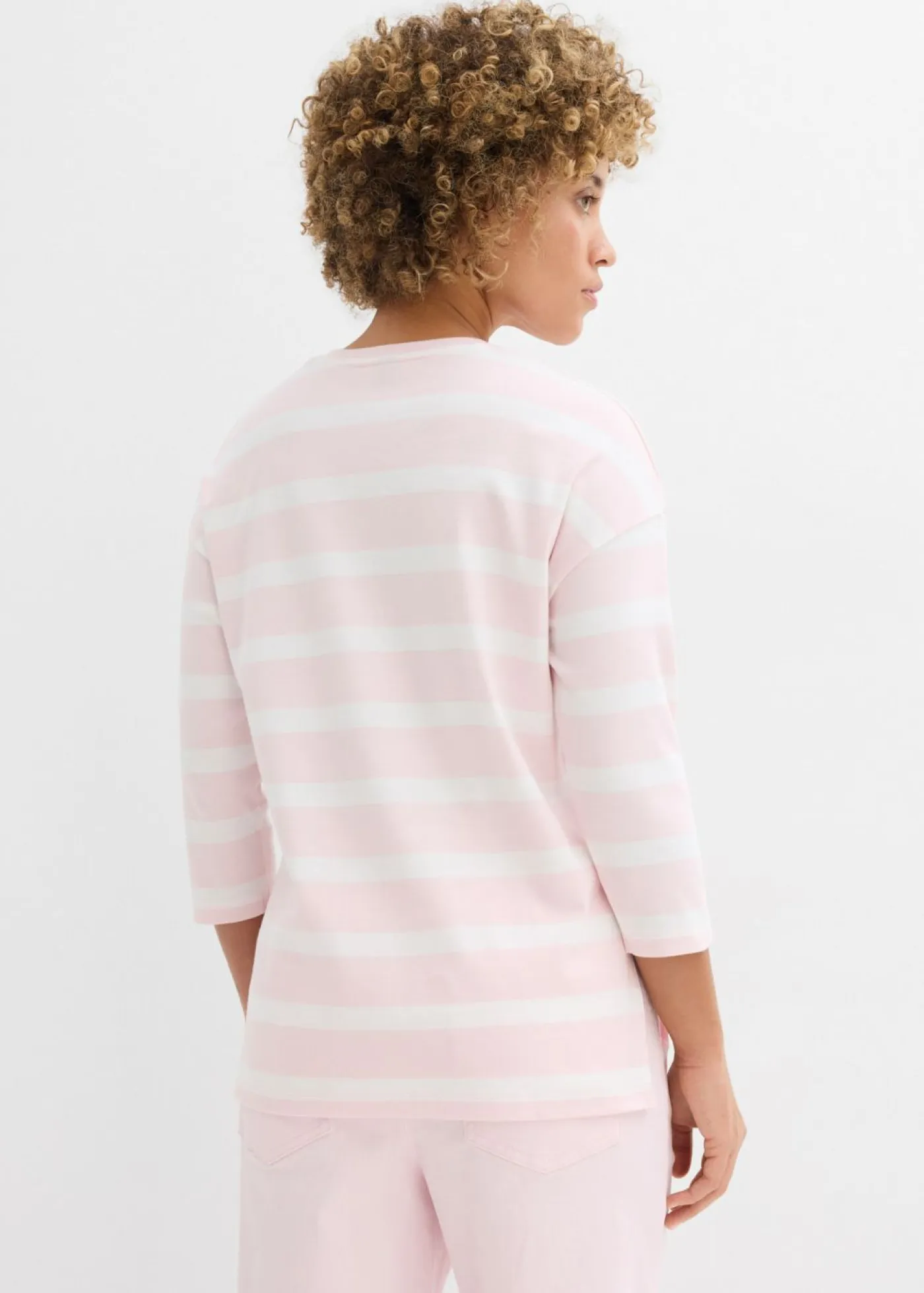 Best Camiseta larga de algodón orgánico pesado Mujer Camisetas|Novedades