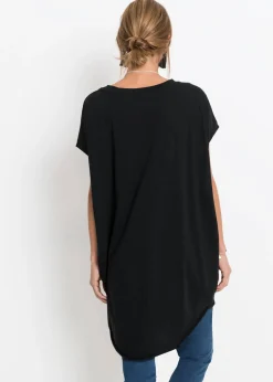 Outlet Camiseta larga de algodón puro Mujer Camisetas
