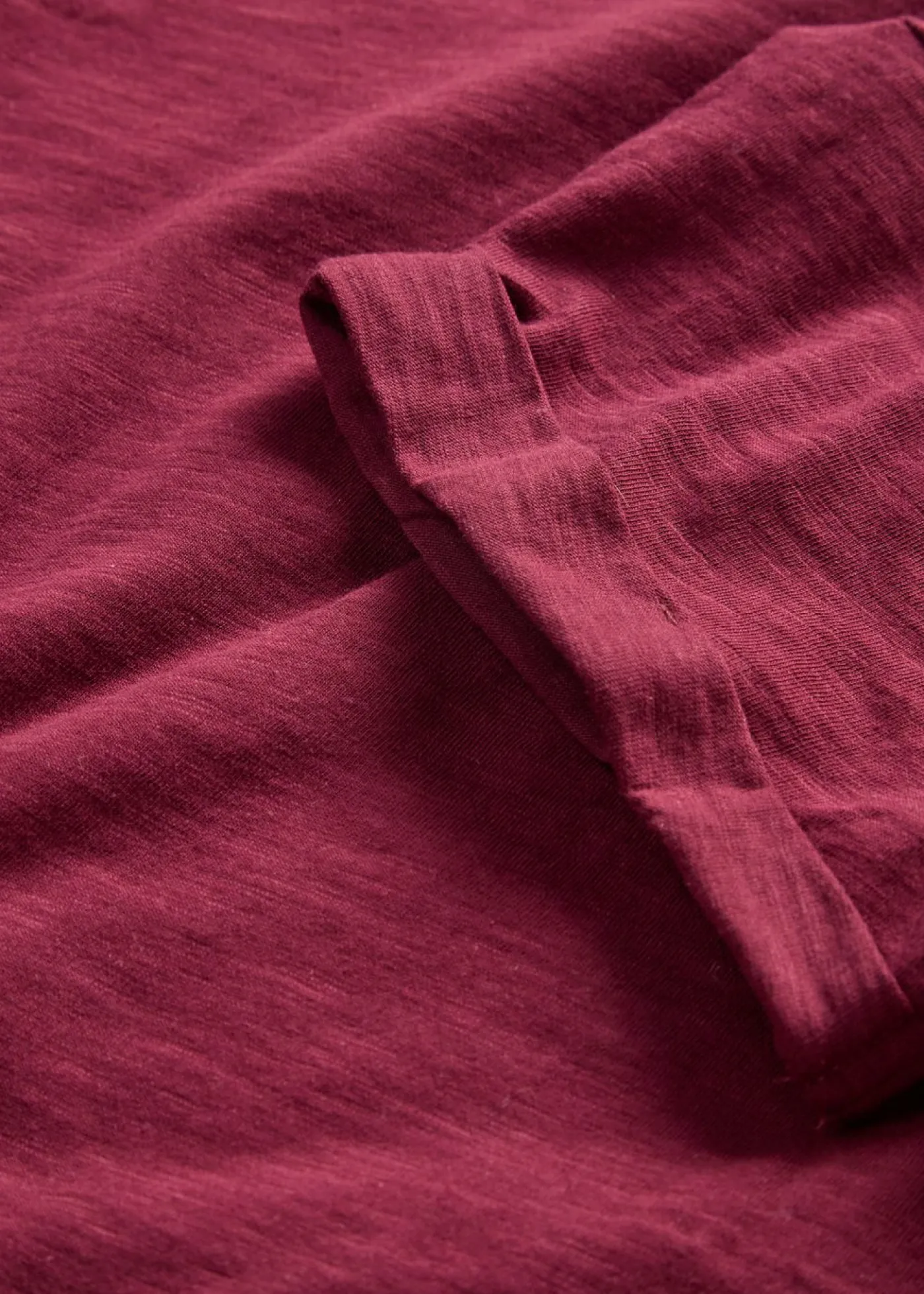 New Camiseta larga de algodón puro Mujer Básicos|Camisetas
