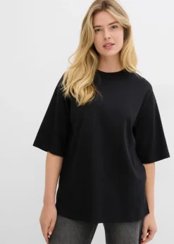 Online Camiseta larga de interlock Mujer Conjuntos De Ropa|Camisetas