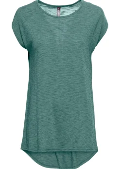 Discount Camiseta larga de mezcla de viscosa Mujer Camisetas