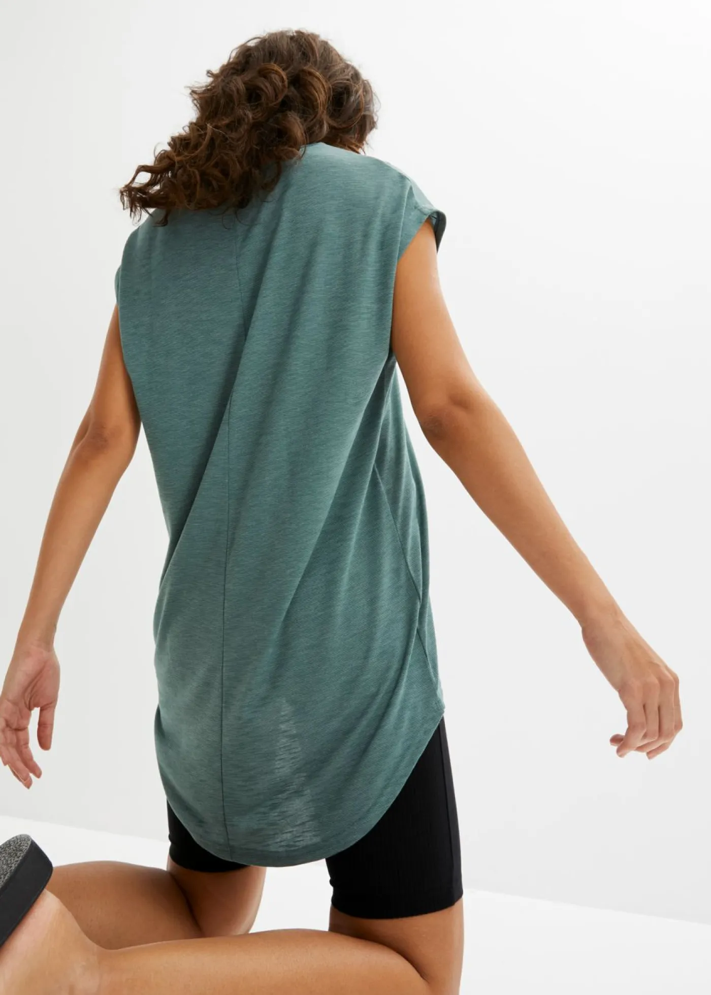 Discount Camiseta larga de mezcla de viscosa Mujer Camisetas