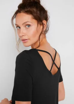 Best Camiseta larga de pico Mujer Camisetas