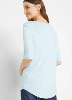 Best Camiseta larga de viscosa suave (2 unidades) Mujer Básicos|Camisetas