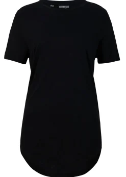 Clearance Camiseta larga de viscosa suave Mujer Básicos|Camisetas