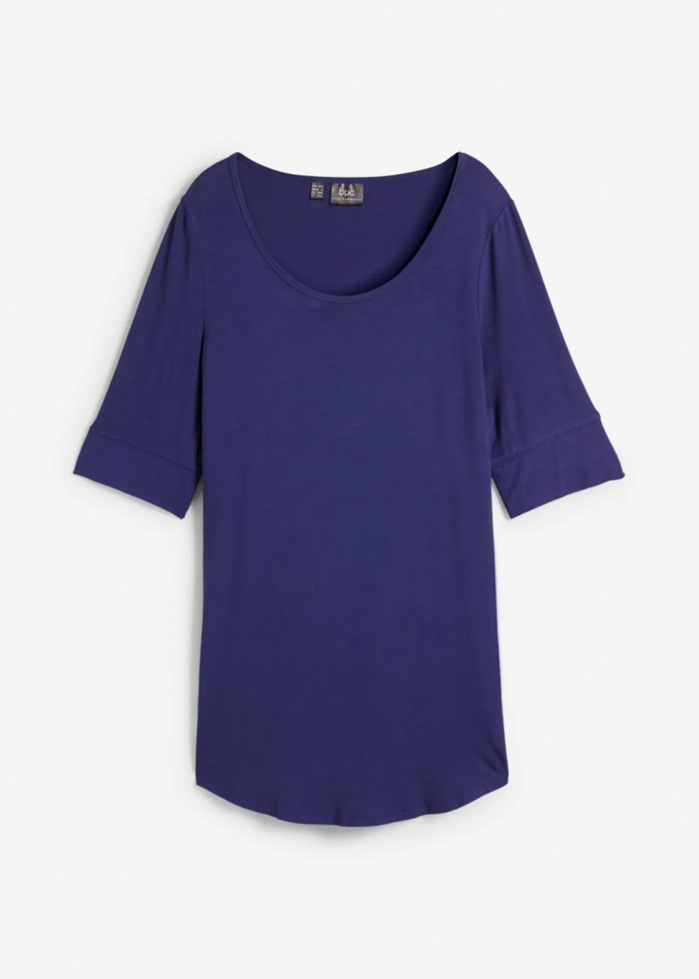 Hot Camiseta larga de viscosa suave Mujer Básicos|Camisetas