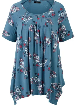 Camiseta larga irregular Mujer Camisetas