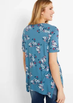 Camiseta larga irregular Mujer Camisetas