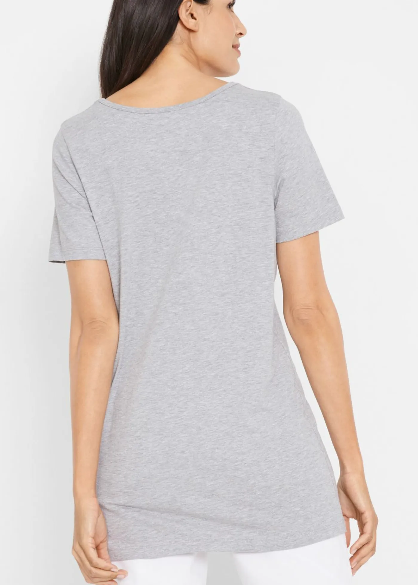 New Camiseta larga (2 unidades) Mujer Básicos|Camisetas