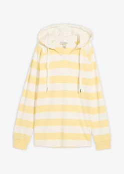Outlet Camiseta ligera de algodón puro con capucha Mujer Básicos|Camisetas