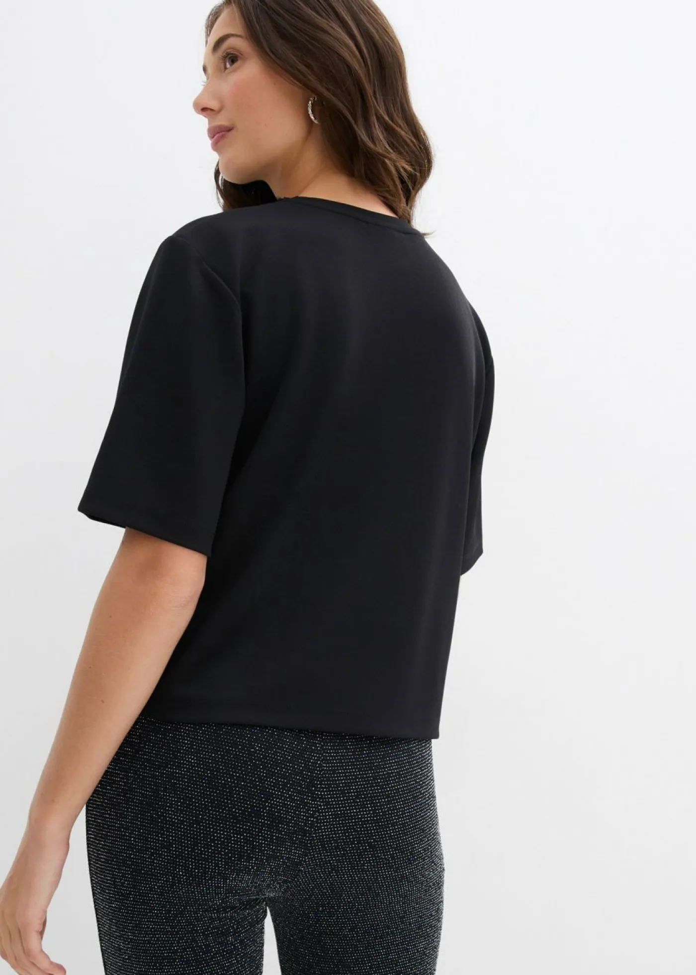 Sale Camiseta oversize con aplicaciones Mujer Camisetas