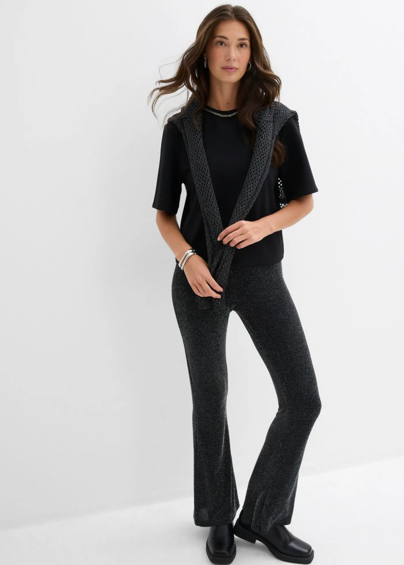Sale Camiseta oversize con aplicaciones Mujer Camisetas