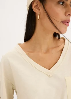 New Camiseta oversize de algodón puro Mujer Camisetas|Novedades