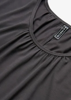 Sale Camiseta oversize de mezcla de viscosa Mujer Camisetas