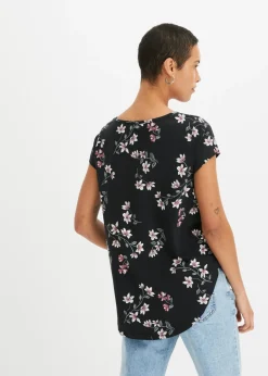 Camiseta oversize de mezcla de algodón Mujer Camisetas