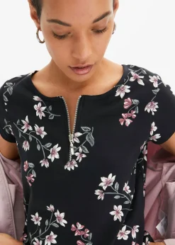 Camiseta oversize de mezcla de algodón Mujer Camisetas