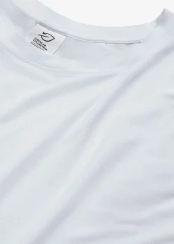 Outlet Camiseta oversize de viscosa fluida Mujer Camisetas