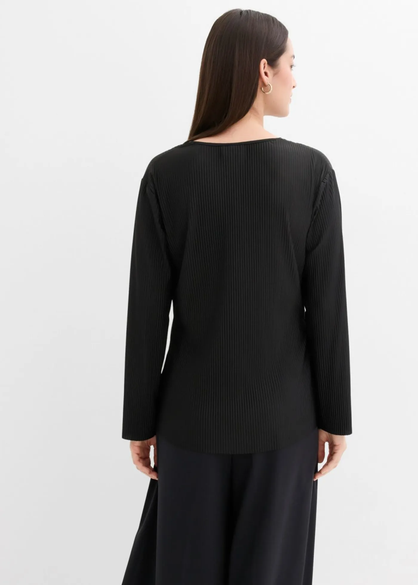 Clearance Camiseta plisada Mujer Esenciales|Camisetas