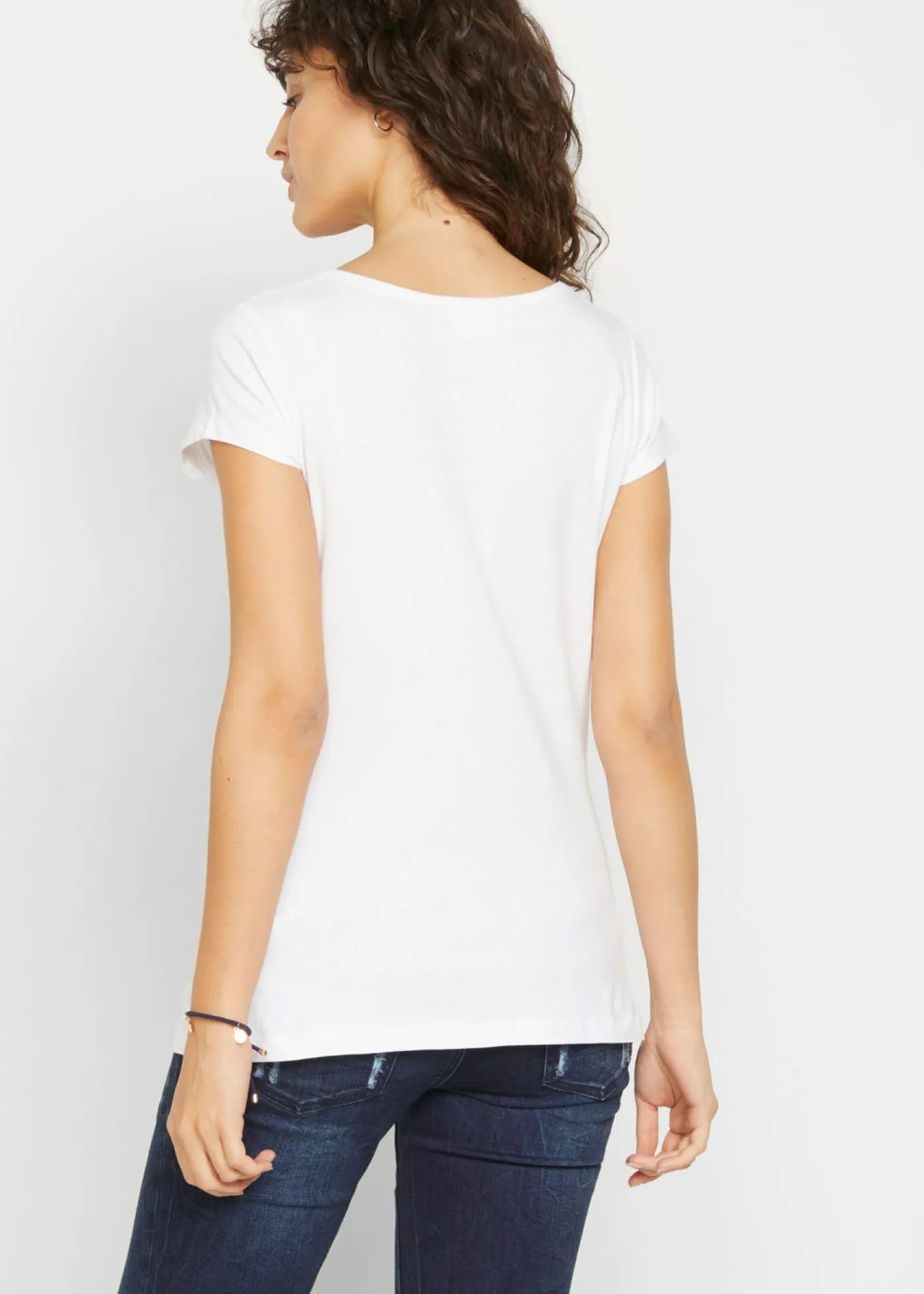 New Camiseta premamá básica de algodón orgánico (2 unidades) Mujer Premamá