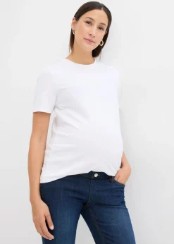 Hot Camiseta premamá de algodón orgánico (2 unidades) Mujer Premamá