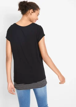 Online Camiseta premamá y de lactancia 2 en 1 de viscosa Mujer Premamá