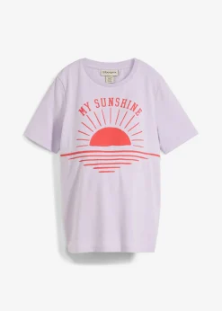 Hot Camiseta premamá y de lactancia 2 en 1 de algodón orgánico Mujer Premamá