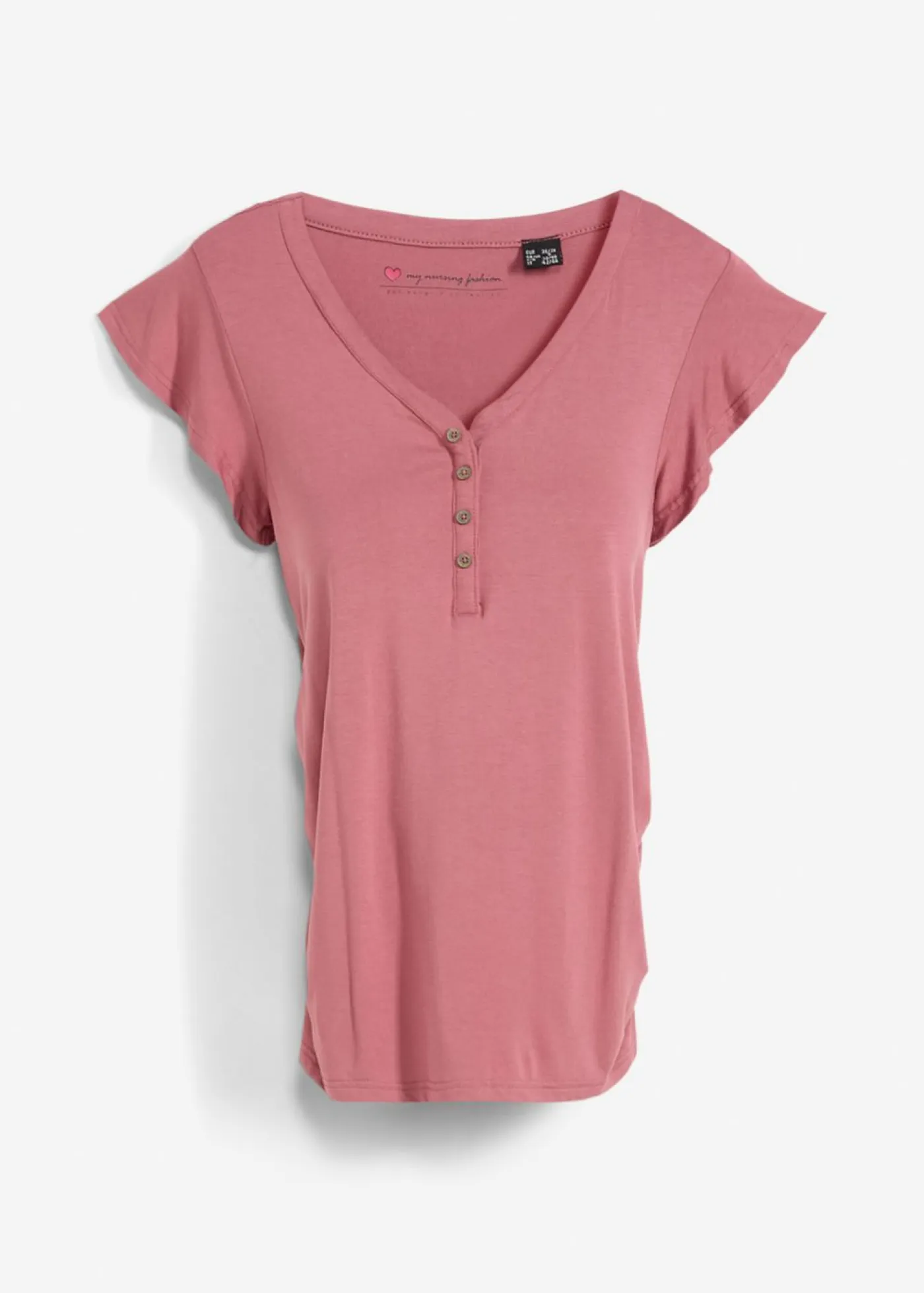 Discount Camiseta premamá/de lactancia con viscosa sostenible Mujer Premamá