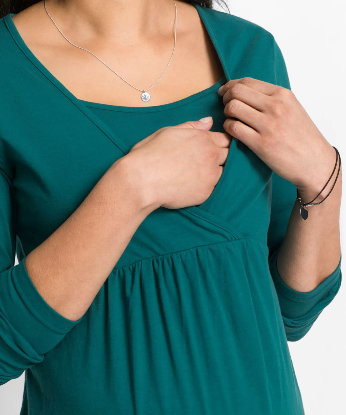 Best Camiseta premamá/de lactancia 2 en 1 Mujer Premamá