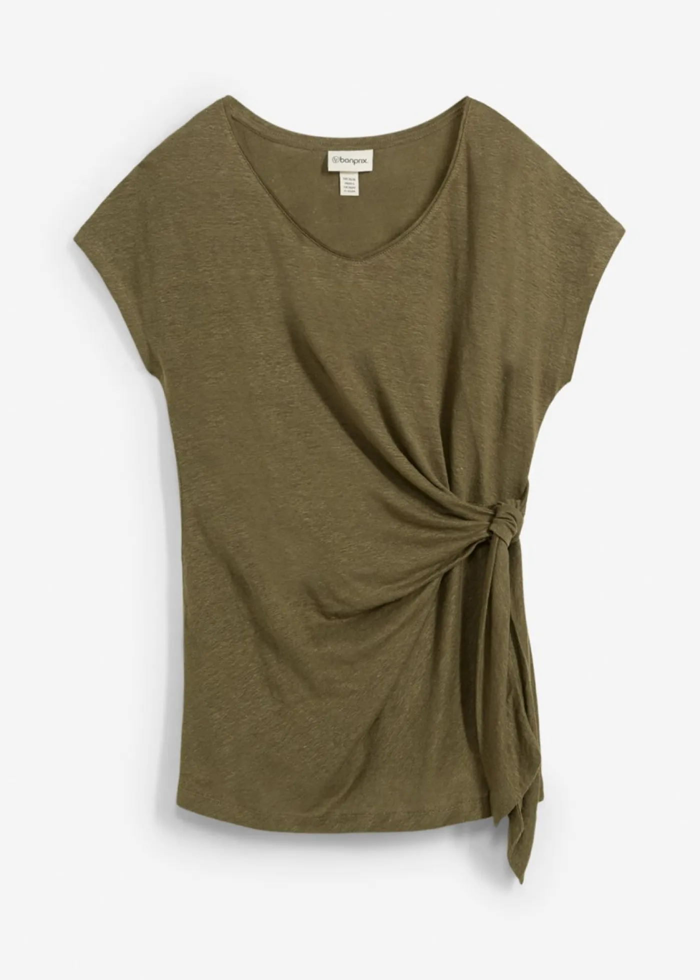 Clearance Camiseta sin mangas de lino puro Mujer Premium|Camisetas