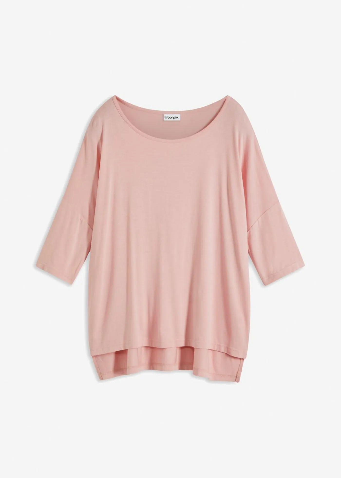 Best Camiseta tipo boxy de mezcla de viscosa suave Mujer Camisetas|Novedades