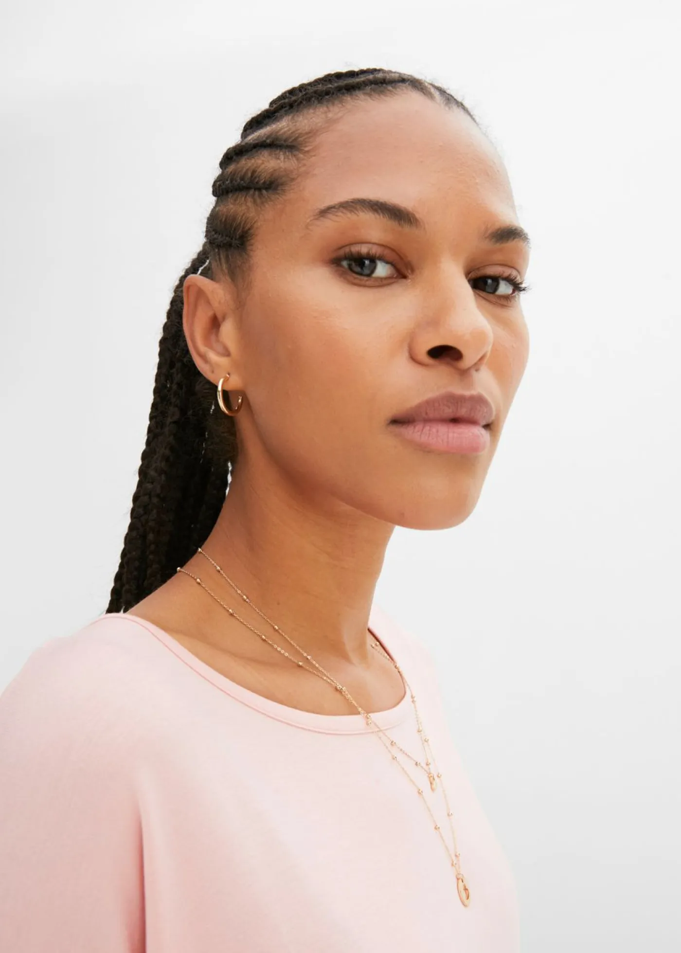 Best Camiseta tipo boxy de mezcla de viscosa suave Mujer Camisetas|Novedades