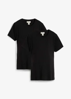 Online Camisetas premamá/de lactancia de algodón orgánico (2 unidades) Mujer Premamá
