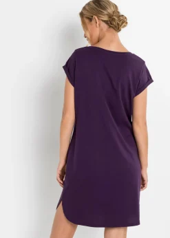 New Camisón corto de algodón orgánico puro Mujer Ropa Para Dormir