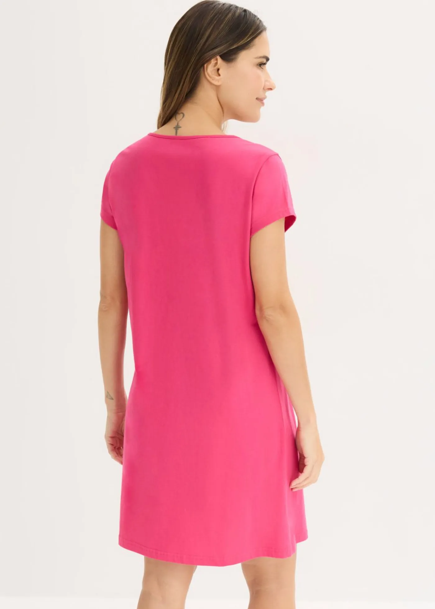 Discount Camisón corto de algodón orgánico puro Mujer Ropa Para Dormir