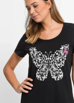 Discount Camisón corto de algodón orgánico Mujer Ropa Para Dormir|Novedades