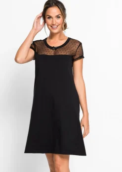 Outlet Camisón corto de algodón orgánico Mujer Ropa Para Dormir